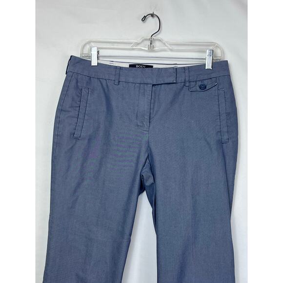 Body By Victoria Women's Size 8 Blue The Christie Flare Leg 70s Pants - Picture 7 of 8